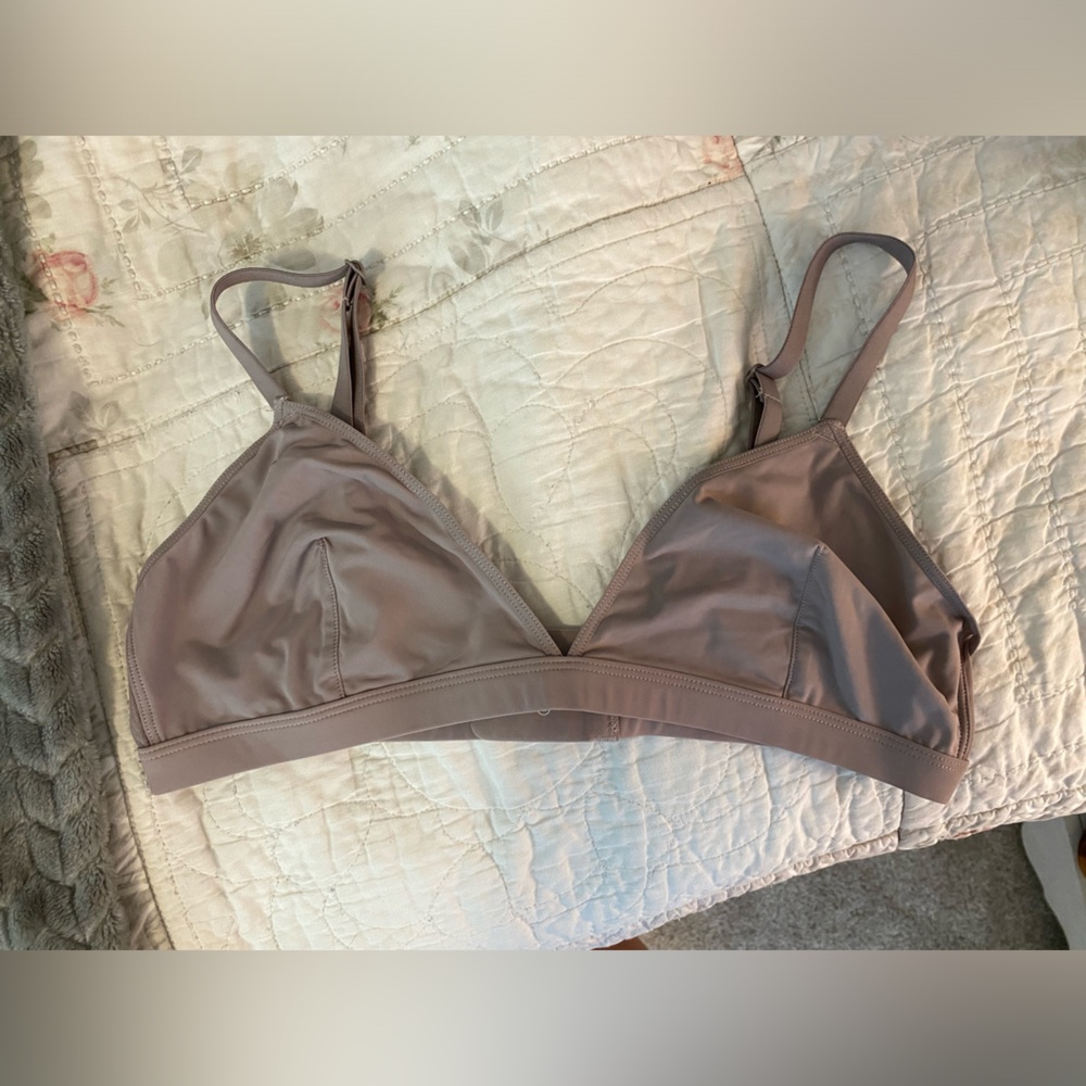 Wireless Soft Cup Bra in Taupe
